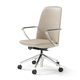 silla de oficina para adulto / con ruedas / con reposabrazos / neumática
