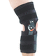 órtesis de rodilla / con abertura en la rodilla / articulada