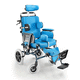 silla de ruedas pasiva / de exterior / reclinable / de altura regulable