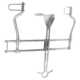 retractor abdominal / para cirugía / de Balfour