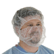 gorro médico abombado / de polipropileno / de tejido no tejido / transpirable