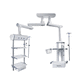 brazo doble de distribución / de techo / para endoscopia / para cuidados intensivos