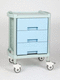 carro médico / de hospital / multifunción / con cajón
