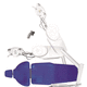 unidad de tratamiento dental con sillón / con portainstrumentos / con luz