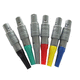 conector macho-hembra / para cables / de extensión-retracción / recto