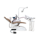 unidad dental con sillón electromecánico / con reposacabezas flexible / con sistema de higiene / con luz LED