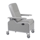 silla bariátrica / con reposabrazos / con ruedas / inclinable