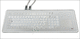 teclado con alfombrilla táctil / de aluminio / USB / antimicrobiano