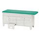 mesa de exploración general / manual / de altura fija / de 1 sección