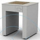 mesa de laboratorio / rectangular