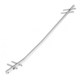 clavo intramedular para tibia / fijación proximal / fijación distal / de acero inoxidable