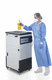 sistema de tratamiento de desechos de laboratorio / móvil