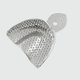 molde dental dentadura parcial / perforado