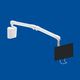 brazo de soporte para terminal multimedia / plegable / articulado / de posicionamiento