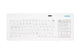 teclado médico con teclas digitales / de vidrio / lavable / higiénico