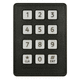 teclado calculador / USB / impermeable / con retroiluminación LED