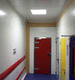 panel LED para sala blanca / para techo / empotrable / IP65