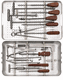 kit de instrumentos para cirugía del raquis