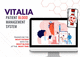 sistema de gestión de datos de pacientes / de llamada a enfermero / de trazabilidad / de muestras
