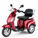 scooter para movilidad reducida eléctrico / 3 ruedas / con cesto