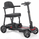 scooter para movilidad reducida eléctrico / con 4 ruedas / plegable / con cesto