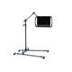 brazo de soporte articulado / de altura regulable / para monitor / médico