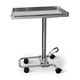mesa de instrumentos de acero inoxidable