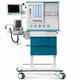 estación de anestesia en carro / con monitorización respiratoria