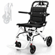 silla de ruedas pasiva / de interior / plegable / con reposapiernas