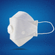 mascarilla respiratoria FFP2 / FFP3 / de polipropileno / sin látex