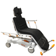 sillón para tratamiento eléctrico / de 3 secciones / con ruedas / de altura variable