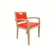 silla con reposabrazos