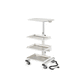 carro quirúrgico / para dispositivos médicos / de almacenamiento / 4 bandejas