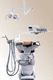 unidad dental ambidiestros / compacta / con reposacabezas flexible / con monitor