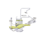 unidad dental con sillón eléctrico / compacta / con sistema de higiene / con portainstrumentos