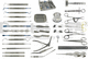 kit de instrumentos para implantología dental