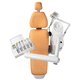 unidad dental compacta / con reposacabezas flexible / con monitor / con sistema de higiene