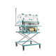 incubadora neonatal para transporte / con ruedas / de altura variable / con pedal