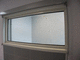 ventana de observación / de protección radiológica / de laboratorio / fija