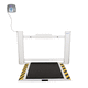 báscula electrónica / para silla de ruedas / con pantalla LCD / plataforma