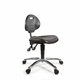 silla de laboratorio / con ruedas / con reposapiés / de altura variable
