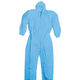equipo de protección individual sanitario unisex / de polipropileno / desechable / azul