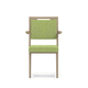 silla para sala de espera / con reposabrazos / apilable