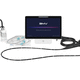 gastroscopio veterinario vídeo / para animales grandes / con monitor de vídeo integrado