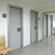 puerta para unidad de radiología / corredera
