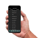 aplicación para móviles de gestión / de control / para registrador de temperatura / iOS