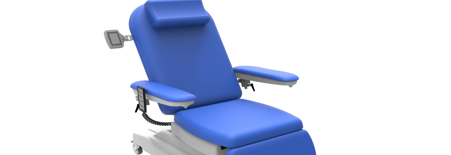 2021 nuevo estilo 4 motores silla de hemodiálisis médica silla de diálisis eléctrica con la posición de relax