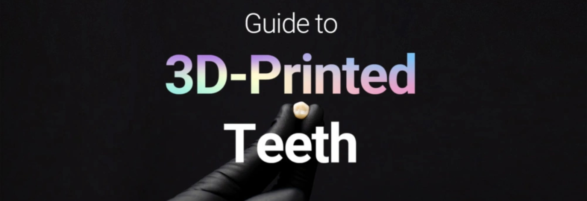 Guía de dientes impresos en 3D con SprintRay Pro