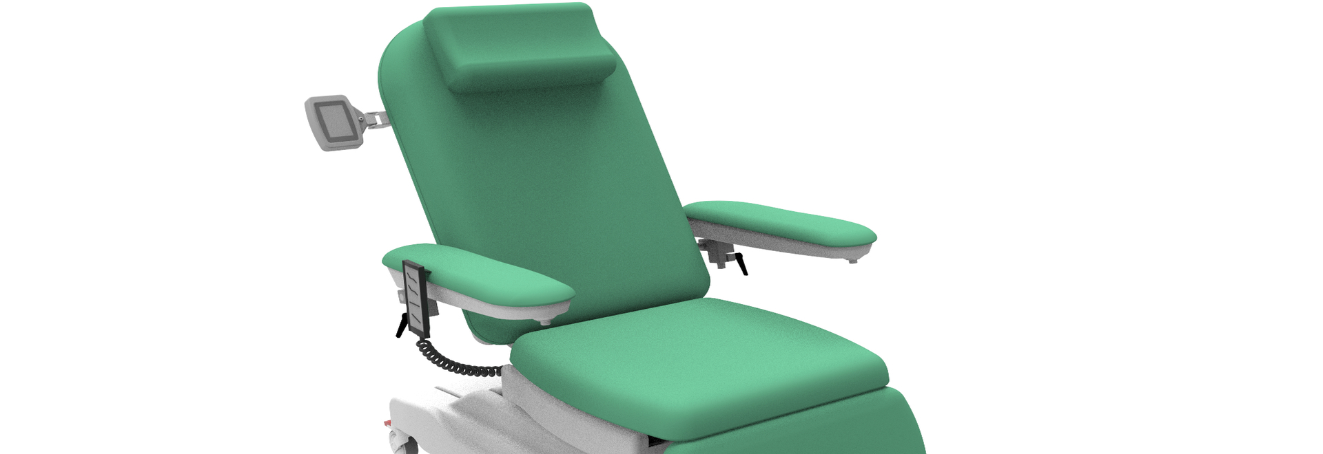 Mobiliario de hospital de diseño moderno Silla eléctrica para extracción de sangre