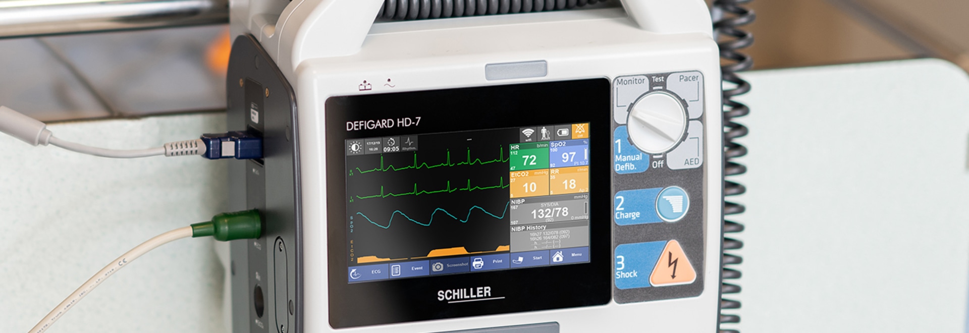 Nuevo desfibrilador/monitor: DEFIGARD HD-7
